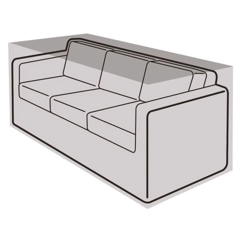Image of Garland 3 Seater Small Sofa Cover Black W3670