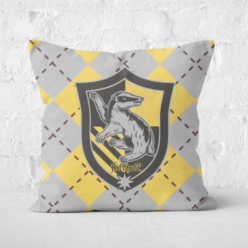 Image of Harry Potter Hufflepuff Square Cushion - 60x60cm