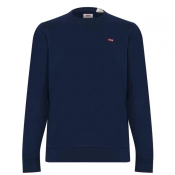 image of Levis New Original Crew Neck Sweater - Dress Blues