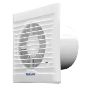Image of Vent-Axia Silhouette 100T Axial Bathroom, Kitchen and Toilet Fan - 454056