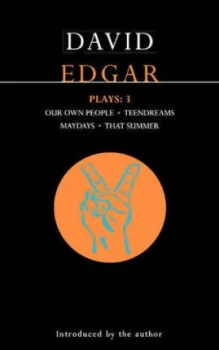 Image of Plays Three by David Edgar Book