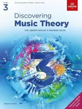 Image of Discovering Music Theory, The ABRSM Grade 3 Answer Book by ABRSM