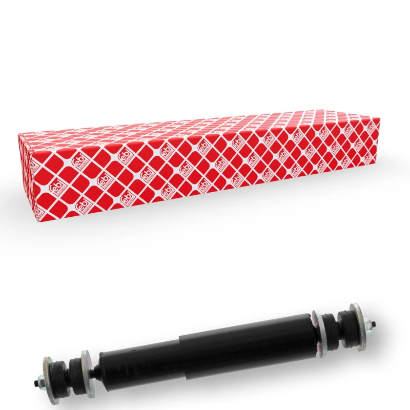 Image of FEBI BILSTEIN 20444 Shock absorber Rear Axle, Oil Pressure, Telescopic Shock Absorber, Bottom Pin Shock Absorber (854)