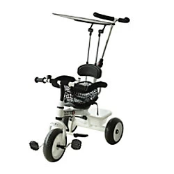 Image of HOMCOM Baby Stroller & Trailer 370-025 White