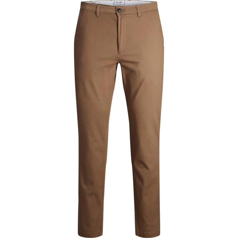 Image of Jack and Jones Jack+ Dave Chino Trouser Mens Plus Size Otter male 42W R