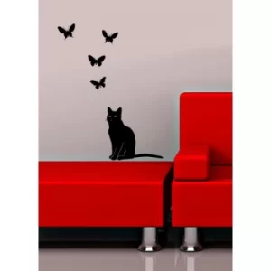 Image of OBS-109 Black Decorative Wall Sticker