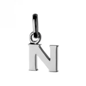 image of Ladies Links Of London Sterling Silver Keepsakes Alphabet N Charm