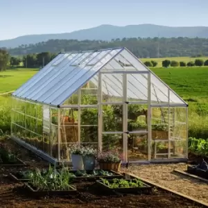 image of 10' x 16' Palram Canopia Balance Silver Greenhouse (3.04m x 4.84m)