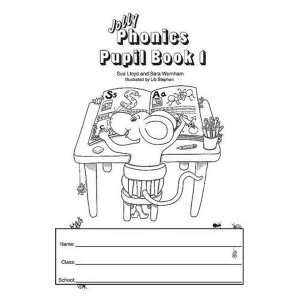 Image of Jolly Phonics Pupil Book 1 (black & white edition): in Precursive Letters (BE) by Sue Lloyd, Sara Wernham (Paperback,...