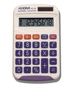 image of Aurora HC133 Handheld Calculator