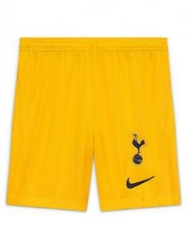 Image of Nike Youth Tottenham 3rd 20/21 3rd Shorts, Yellow, Size XL