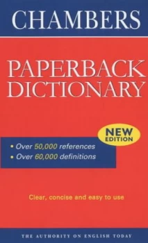 Image of Chambers Paperback Dictionary by Editors of Chambers Paperback