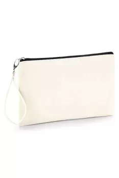 image of Canvas Wristlet Pouch