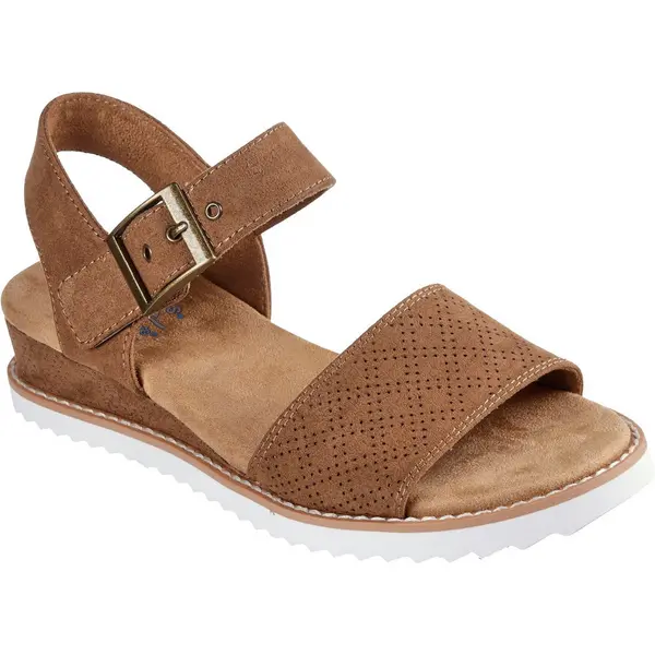 Image of Skechers Womens Desert Kiss Serendipitous Strap Sandals UK Size 8 (EU 41) Chestnut SKE2241-CSNT-8