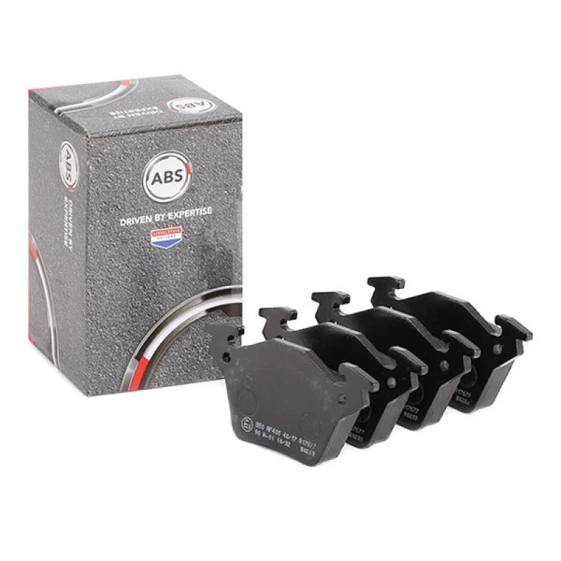 Image of A.B.S. 37104 Brake pad set prepared for wear warning indicator Brake Pad Set,disc brake (402)