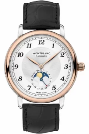 image of Mens Mont Blanc Star Legacy Moonphase Automatic Watch 117327