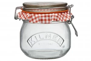 image of Kilner Preserve 0.5L Clip Top Round Jar