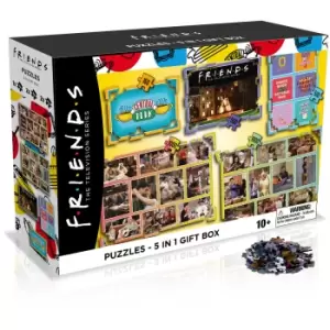 image of 5 in 1 Jigsaw Puzzle - Friends Edition