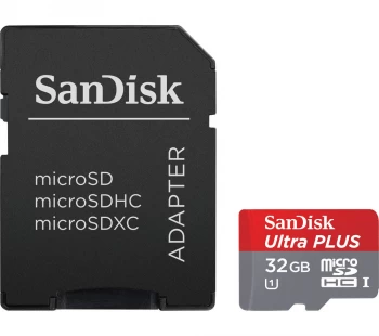 Image of SANDISK Ultra Performance Class 10 microSDHC Memory Card - 32 GB