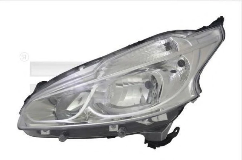 Image of TYC 20-14350-05-2 Headlights W21/5W, with electric motor, Left Headlight (259)