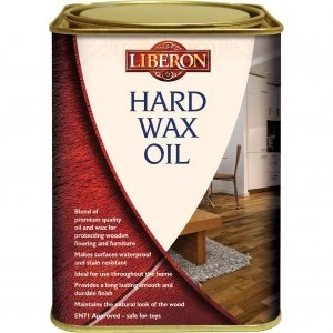 Image of Liberon Hard Wax Oil Clear Satin 1l