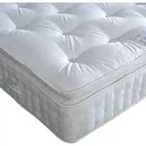 Image of Bedmaster - Signature Pillow Top 2000 Pocket Sprung Natural Mattress Double