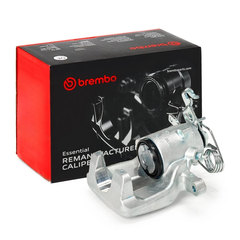 Image of BREMBO F 85 242 Brake caliper ESSENTIAL LINE Rear Axle Left Aluminium Brake Caliper (78)