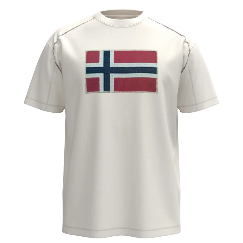 Image of T-Shirt Napapijri S-Reflect Blanc Male S