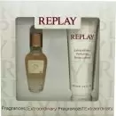 Image of Replay Jeans Original For Her Gift Set 20ml Eau de Toilette + 100ml Body Lotion
