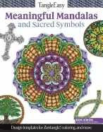 Image of tangleeasy meaningful mandalas and sacred symbols design templates for zent
