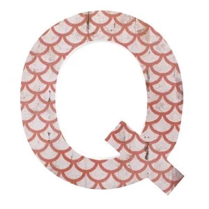 image of Letter Q Wall Plaque