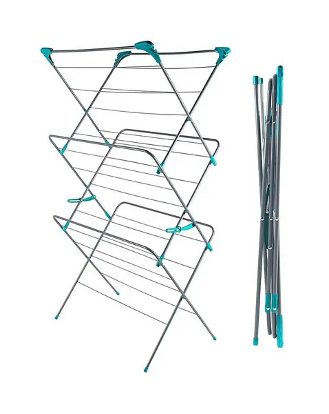 Image of Beldray Beldray Extra Large Clothes Airer Grey/Blue EN02101