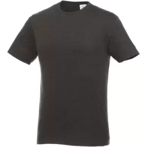Image of Elevate Unisex Heros Short Sleeve T-Shirt (3XL) (Heather Charcoal)