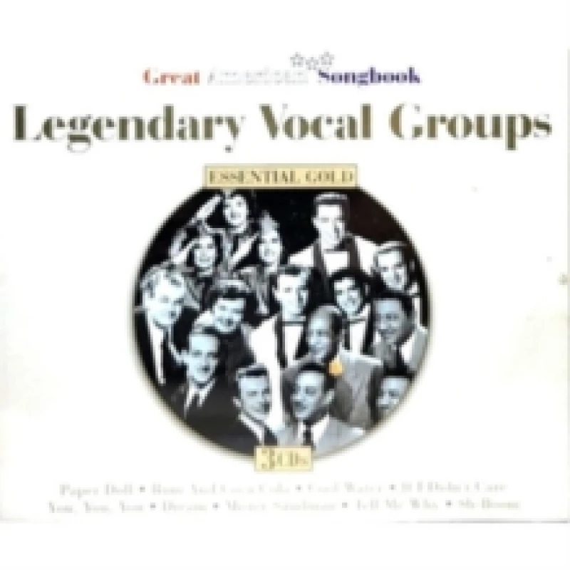 Image of Great American Songbook: Legendary Vocal Groups CD / Album