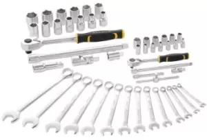 Image of Stanley FMMT82827-1 50 Piece Socket Set, 1/2 in, 1/4 in