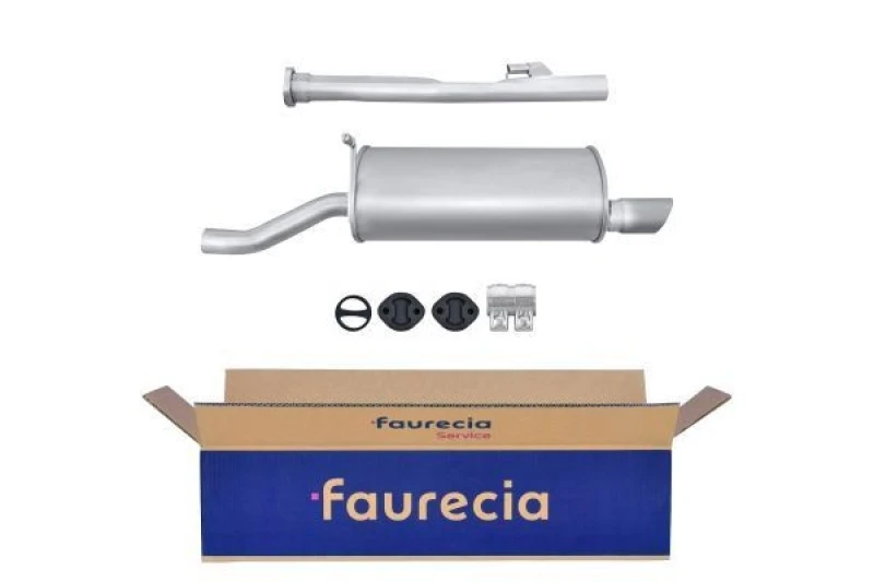 Image of Rear silencer HELLA 8LD 366 027-021