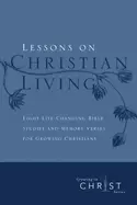 Image of lessons on christian living eight life changing bible studies and memory ve