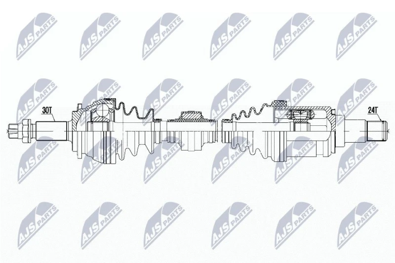 Image of NTY Drive shaft NTY NPW-TY-184