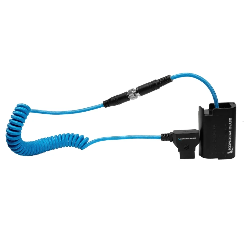 Image of Kondor Blue D Tap To Lumix S5 GH5 DMW-BLK22 Dummy Battery Cable