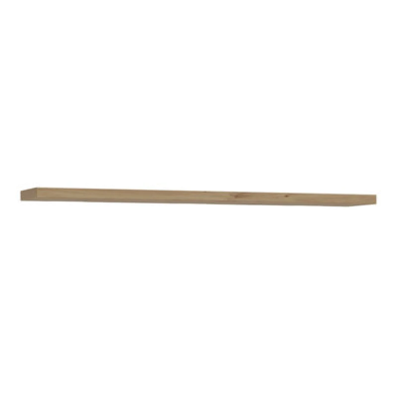 Image of Furniture To Go Corona 140cm Wall Shelf in Artisan Oak in Light Oak Light Oak Unisex