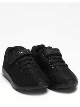 Image of Lelli Kelly Girls Sibella Trainers, Black, Size 9 Younger