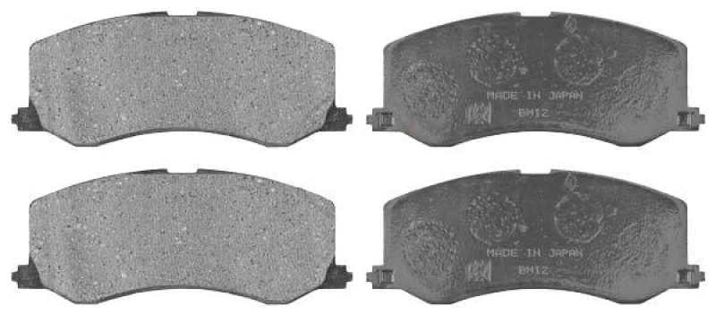 Image of A.B.S. 37017 Brake pad set with acoustic wear warning Brake Pad Set,disc brake (402)