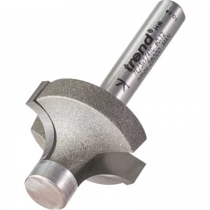 Image of Trend Pin Guided Round Over Router Cutter 26mm 14.3mm 1/4"