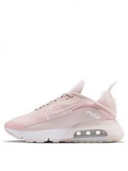 image of Nike Air Max 2090, Pink/White, Size 3, Women