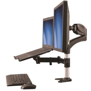 Startech Single Monitor Arm with Laptop Stand