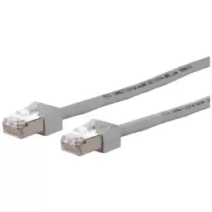 Image of Metz Connect 13084U2033-E RJ45 Network cable, patch cable CAT 6 S/FTP 2m Grey