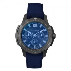 Nautica Mens San Diego SS IP Gun Watch - NAPSDG004