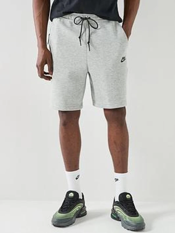 Image of Nike Sportswear Tech Fleece Shorts Mens - Grey Male S