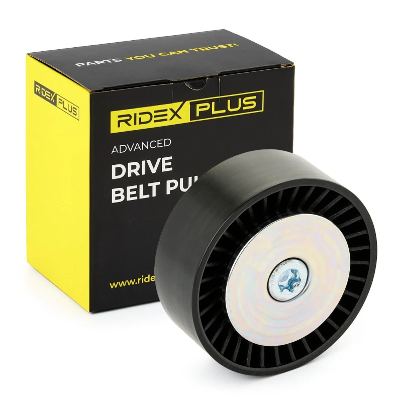 Image of RIDEX PLUS Deflection / guide pulley, V-ribbed belt RIDEX PLUS 312D0028P