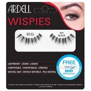 image of Ardell False Lashes Wispies Cluster 601 Black